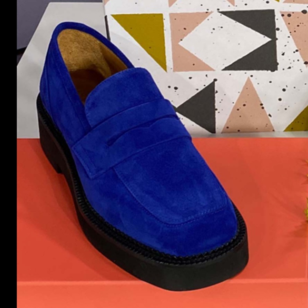 Maguire Klein Blue Paola loafers
